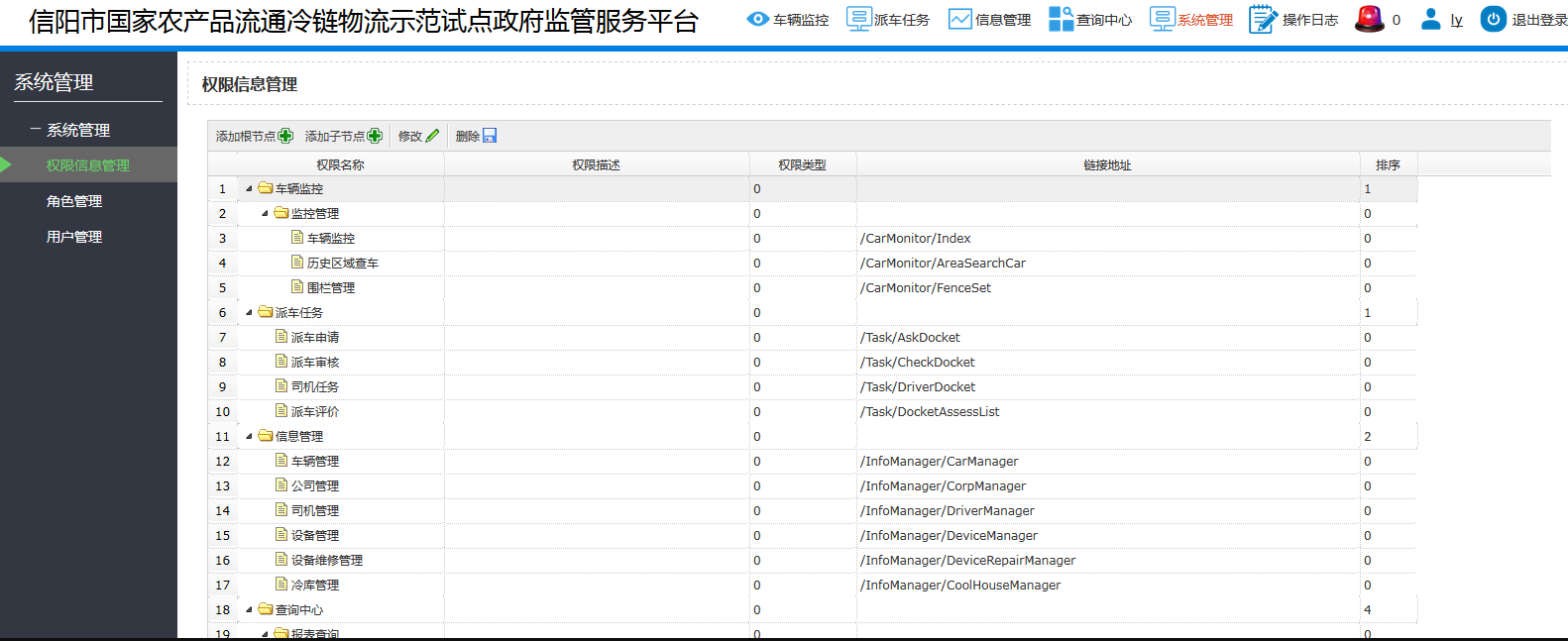 物联网冷链运输管理系统